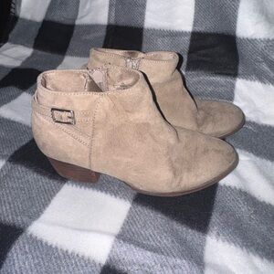 Brown ankle boots
